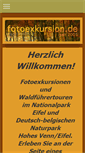Mobile Screenshot of fotoexkursion.de